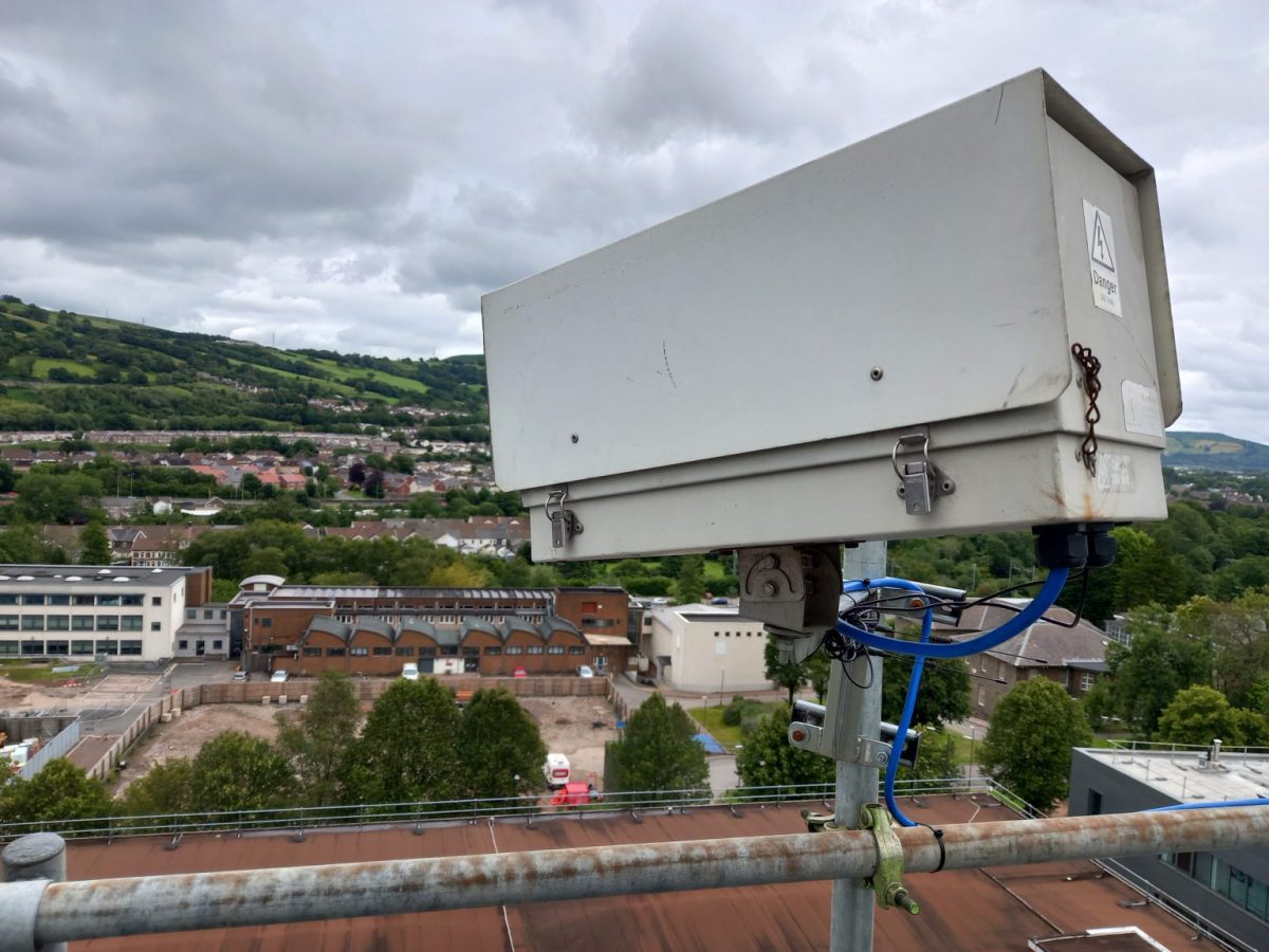 Comet Project, University of South Wales, time-lapse camera